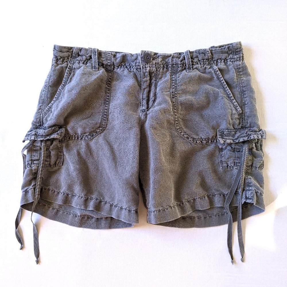 American Eagle Outfitters Linen Grey Shorts